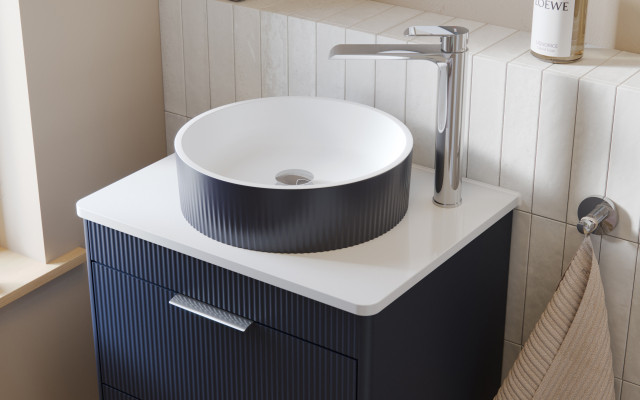 REED 60cm Countertop Basin Cobalt Night